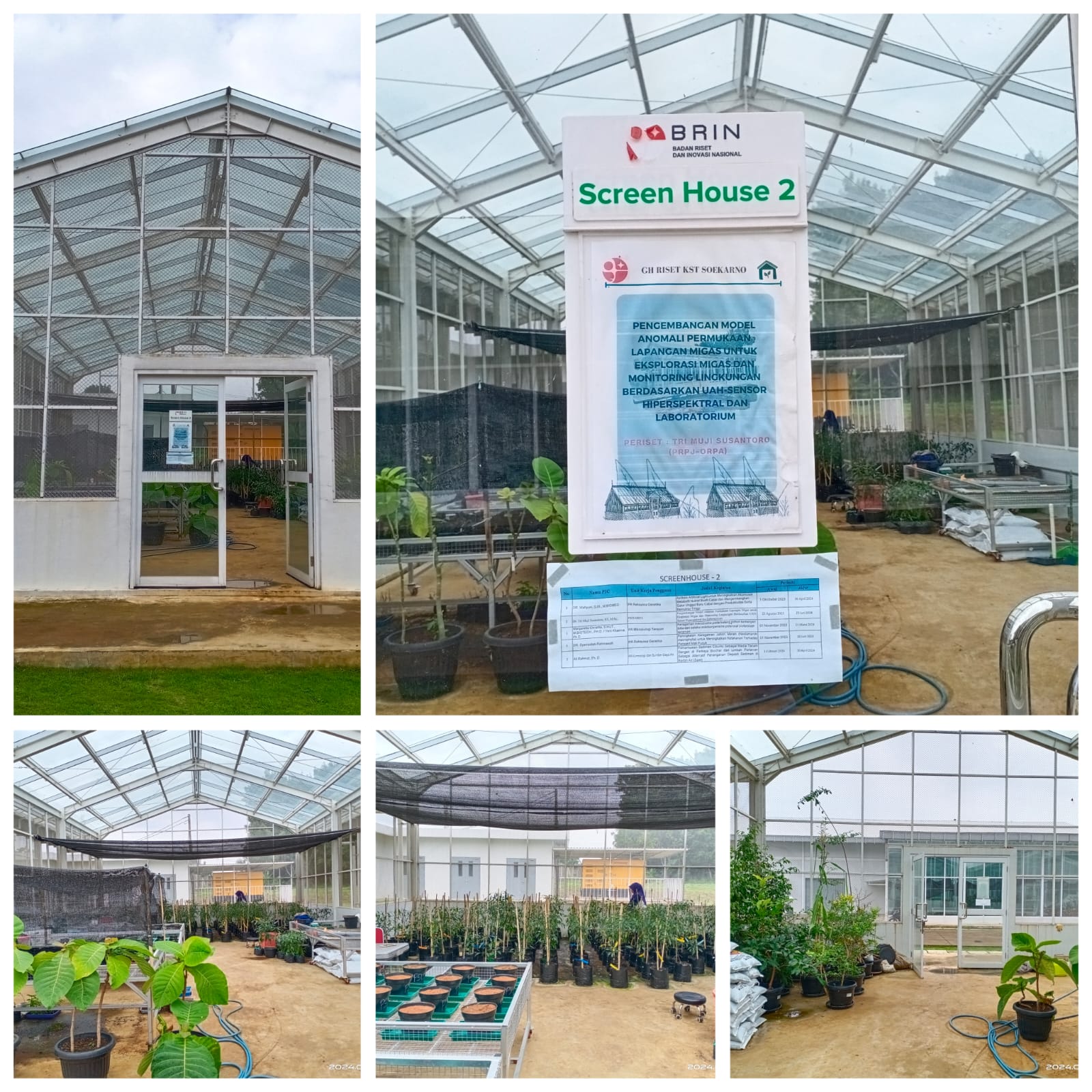 Rumah Kaca dan Lahan Uji