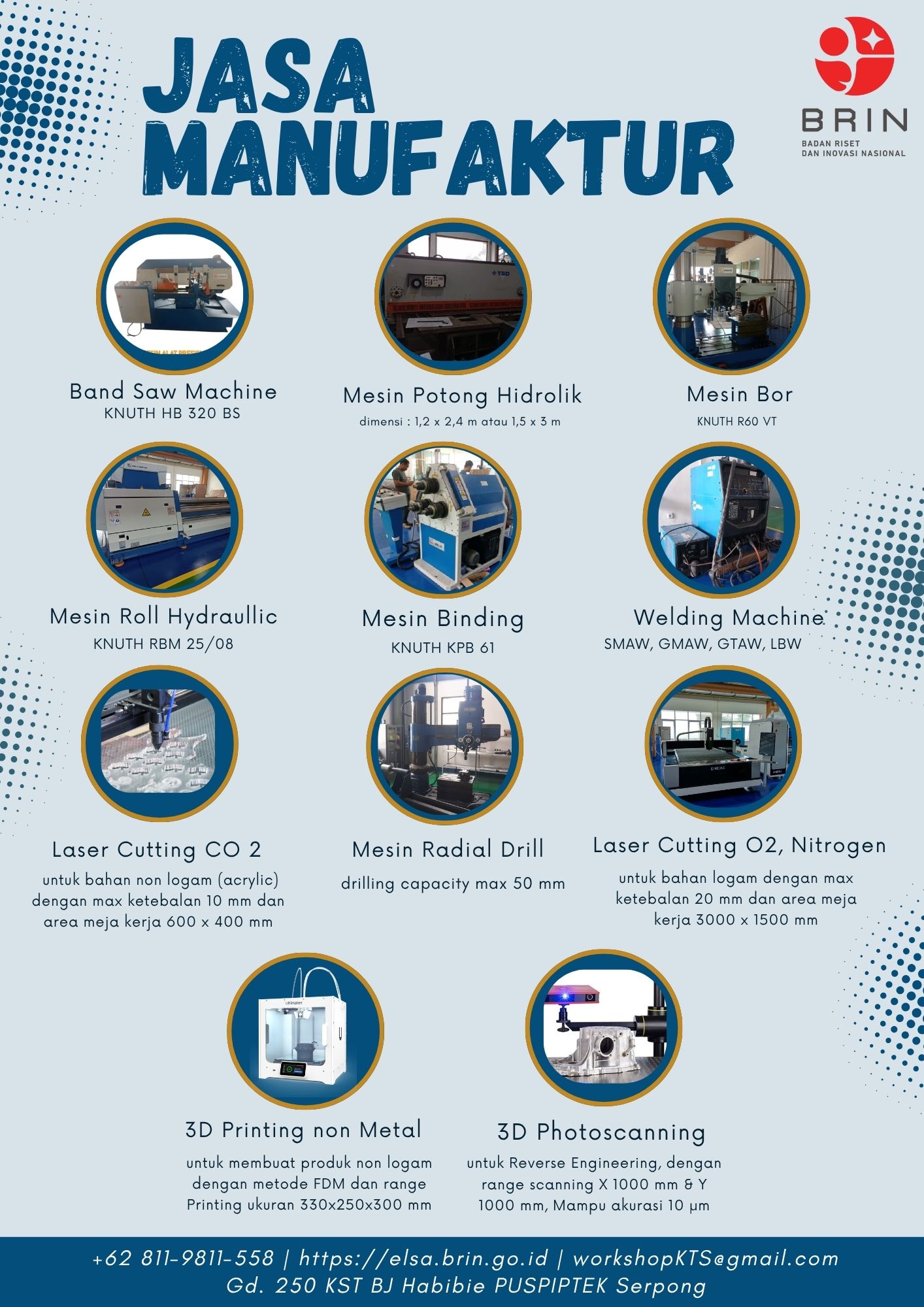 Laboratorium Keteknikan Terpadu - Lab Fabrikasi dan Manufaktur