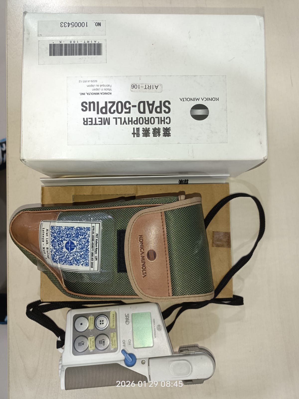 SPAD‑502Plus Chlorophyll Meter