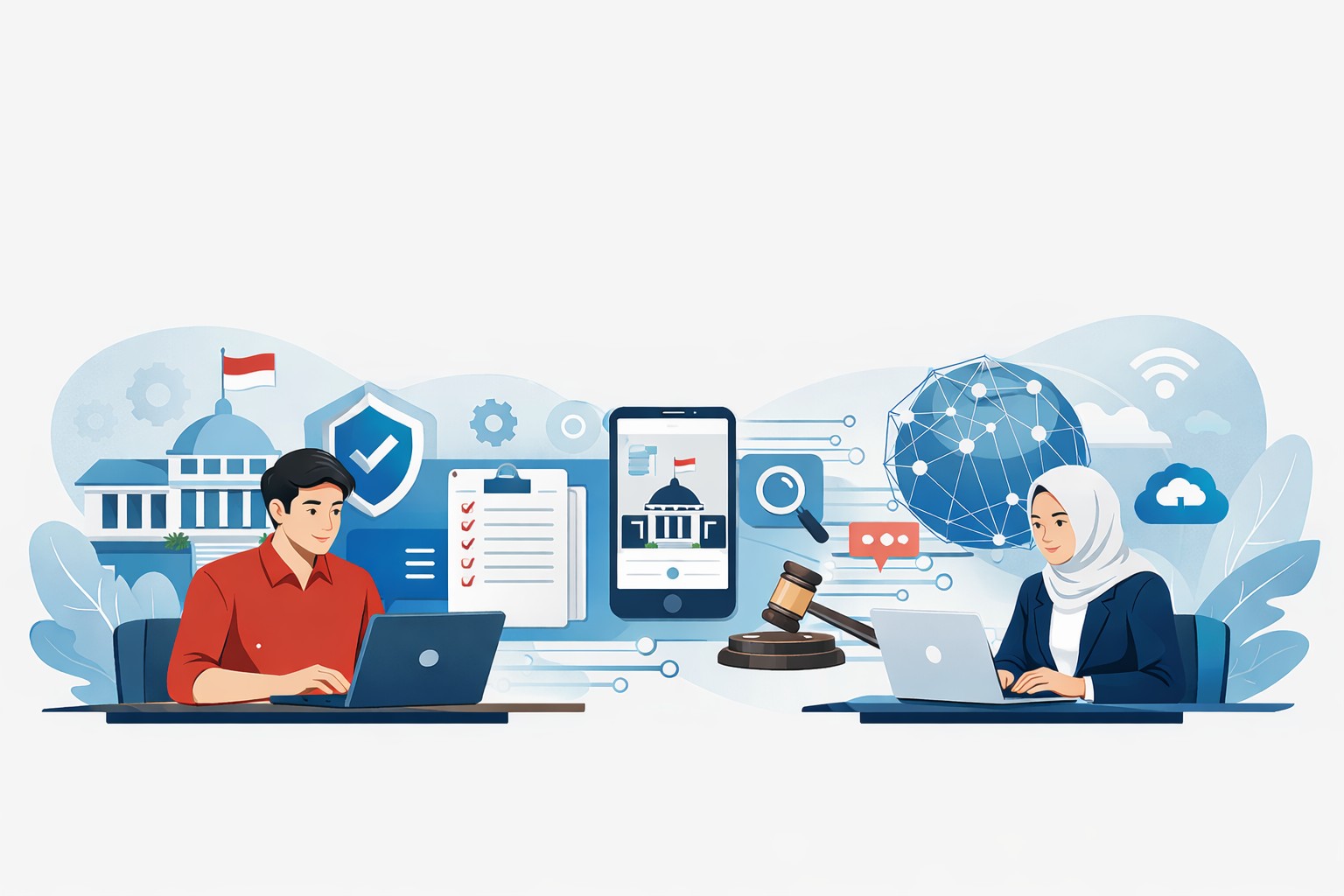 Pembimbingan Tugas Akhir Mahasiswa (S1/S2/S3) di Bidang Pemerintahan Digital