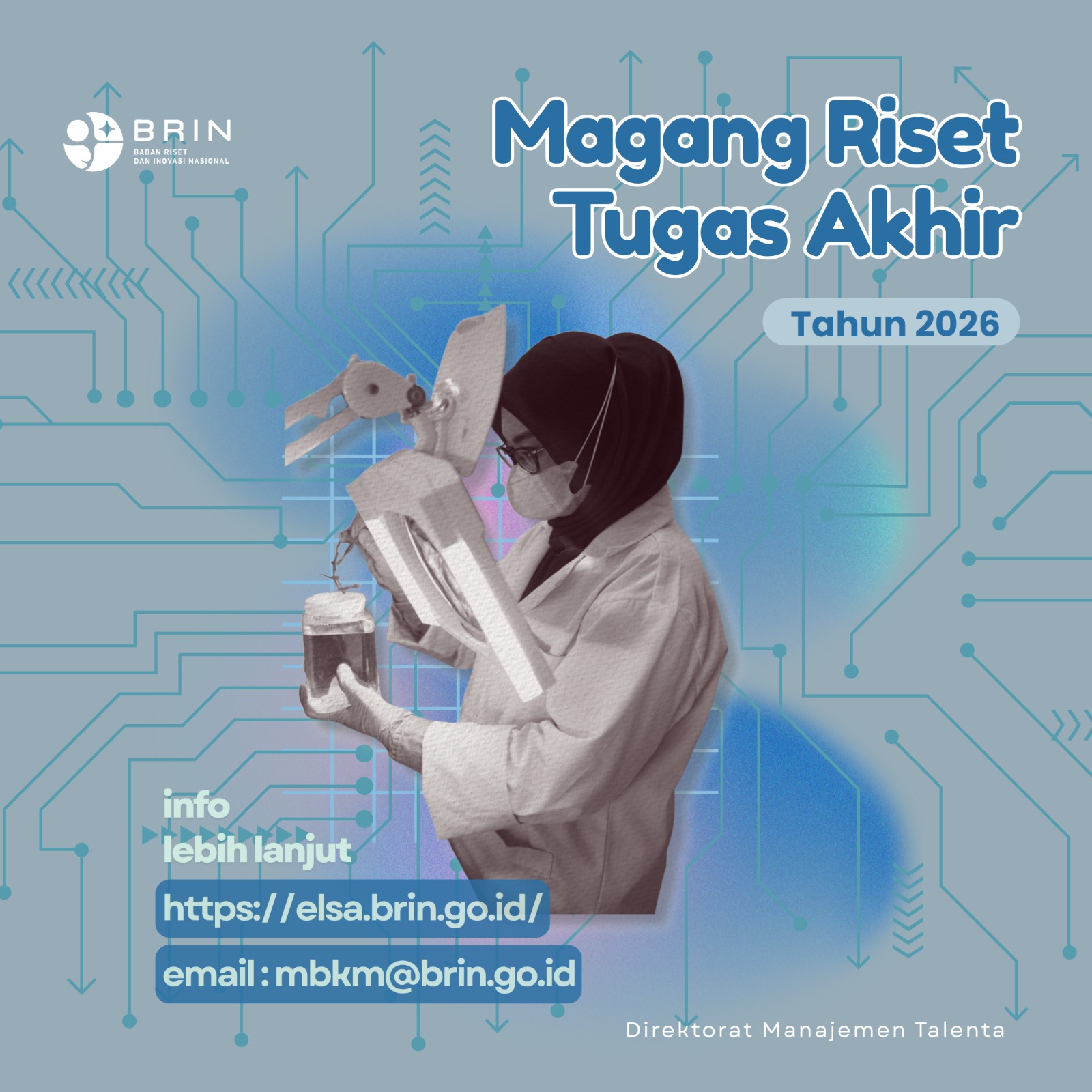 Magang Riset Tugas Akhir - D4/S1 - Biomedical Oncand Applied Bioinformaticsology 
