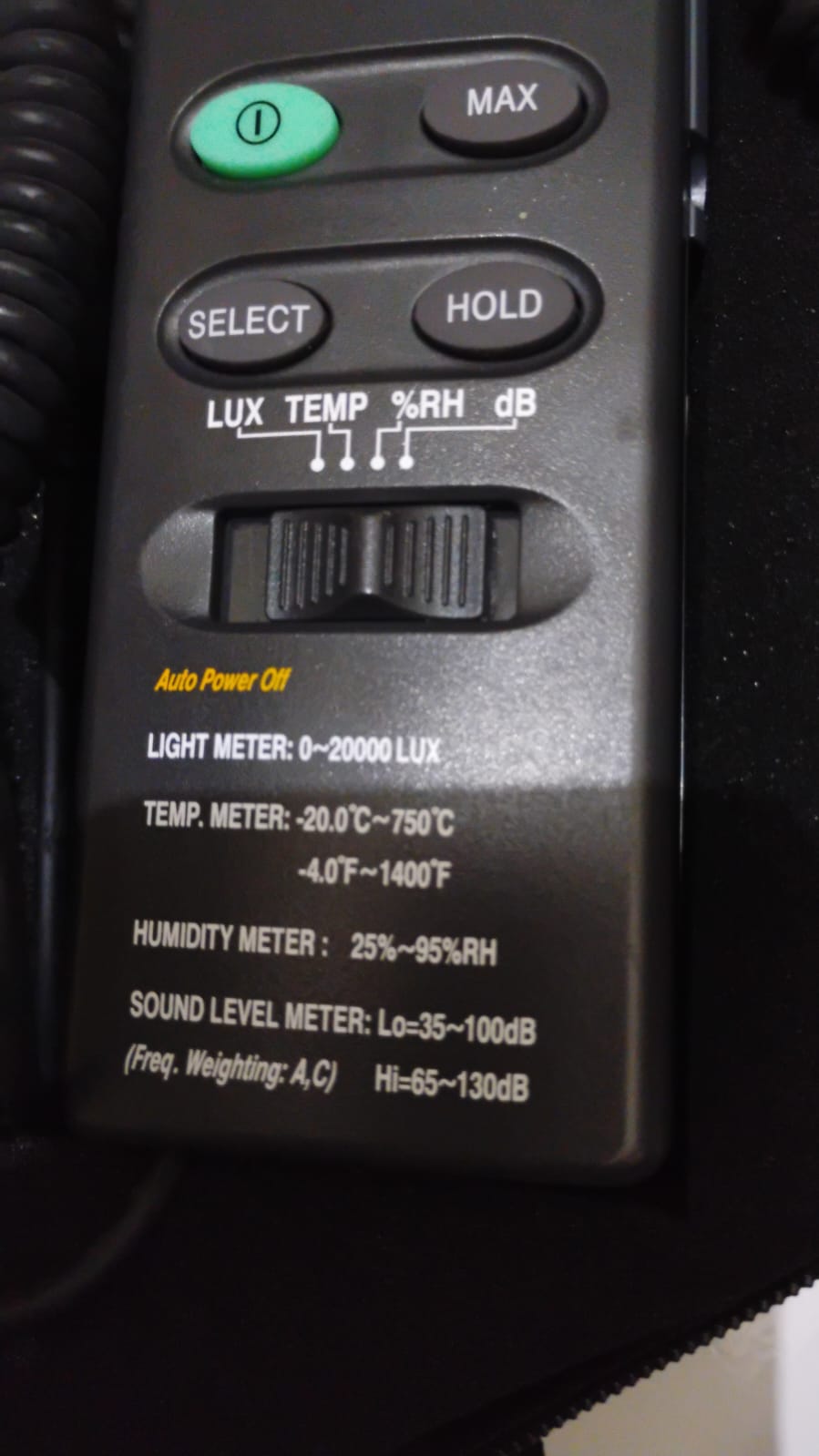 Light meter CEM DT-8820