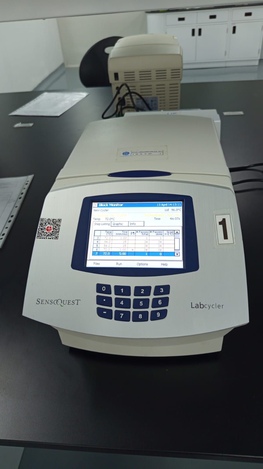 PCR SensoQuest Labcycler - Laboratorium Genomik
