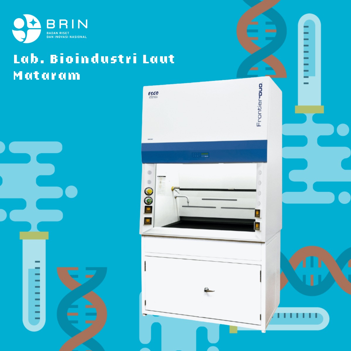 Fume Hood Lab. Bioindiustri Laut Mataram (Lab Tengah)