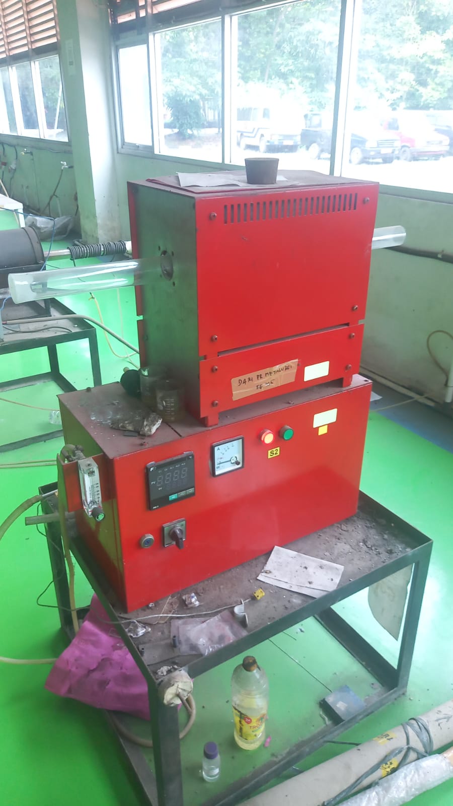 Penggunaan Tube Furnace (S-2)