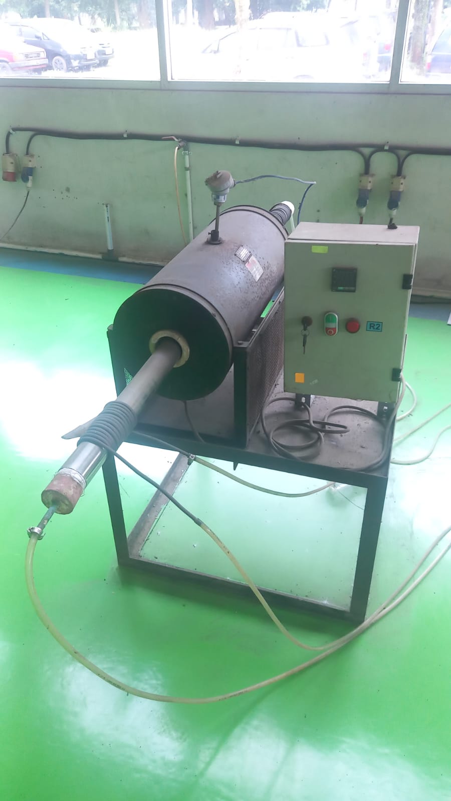Penggunaan Tube furnace (R-2)
