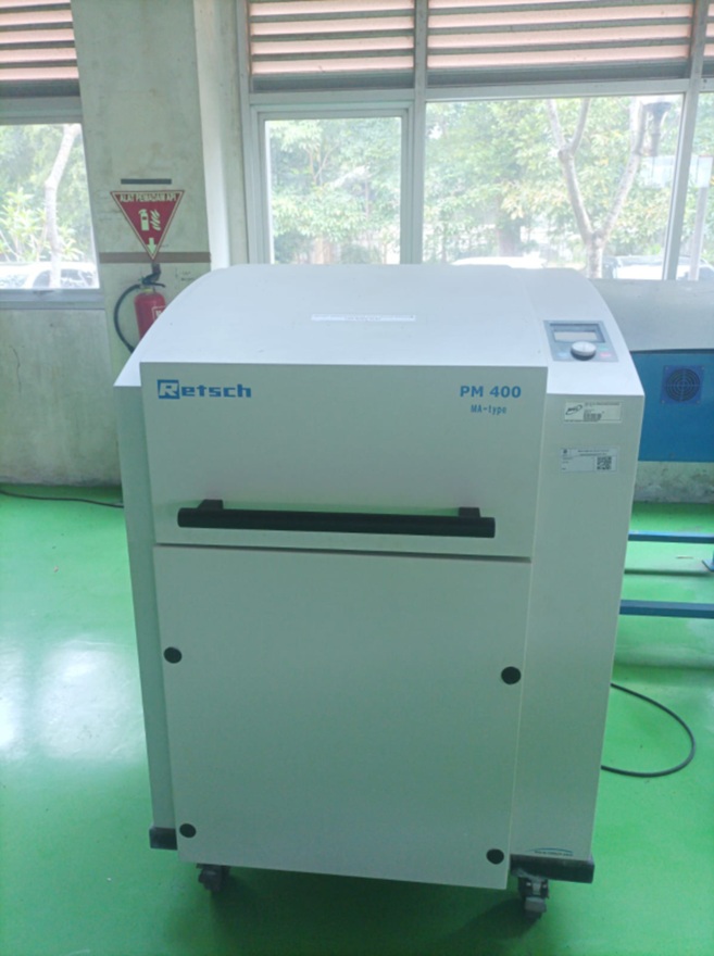 Penggunaan Planetary Ball Mill