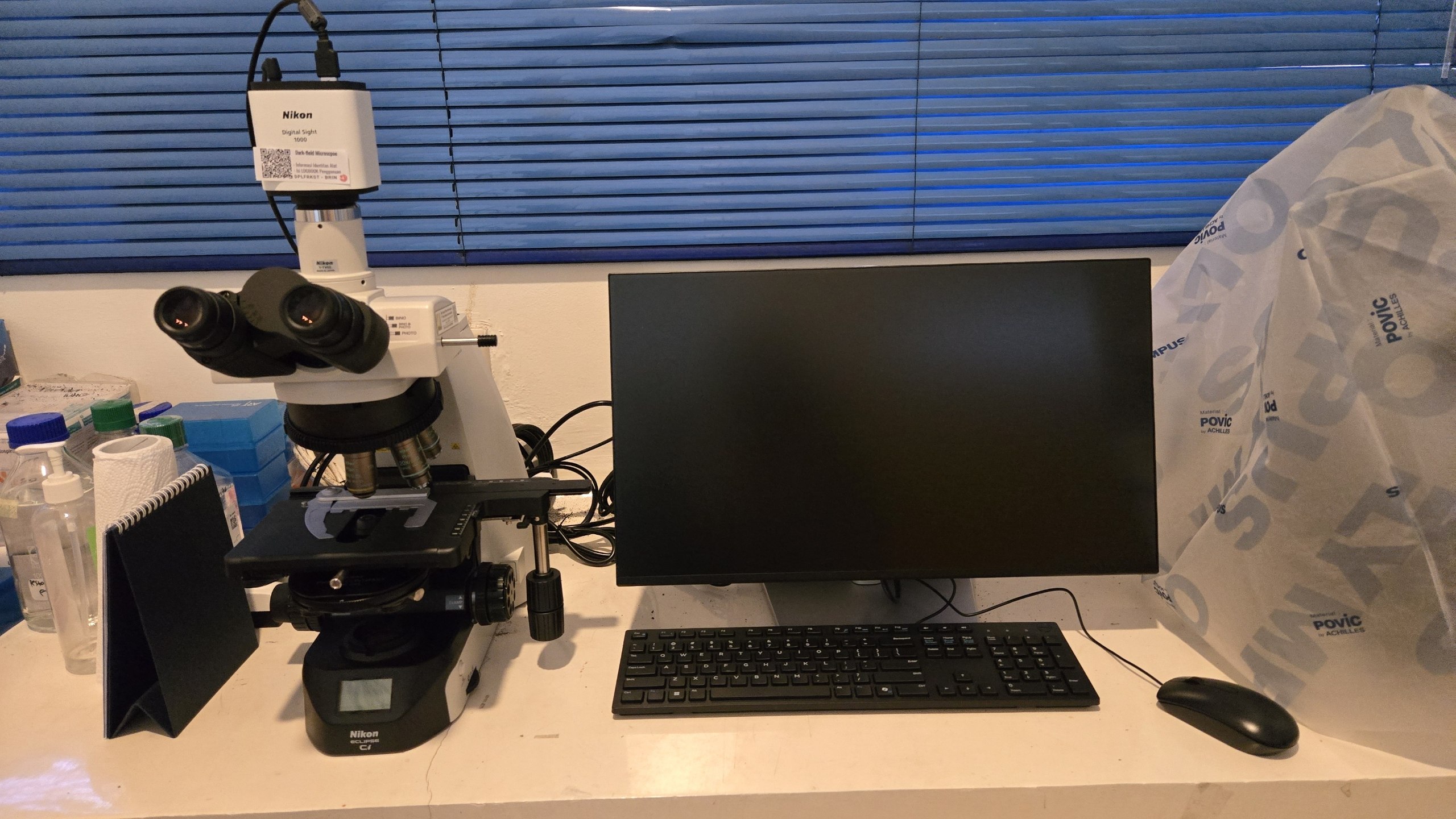 Microscopic Characterization Testing Service Using the Nikon Eclipse Ci-L Trinocular Microscope 