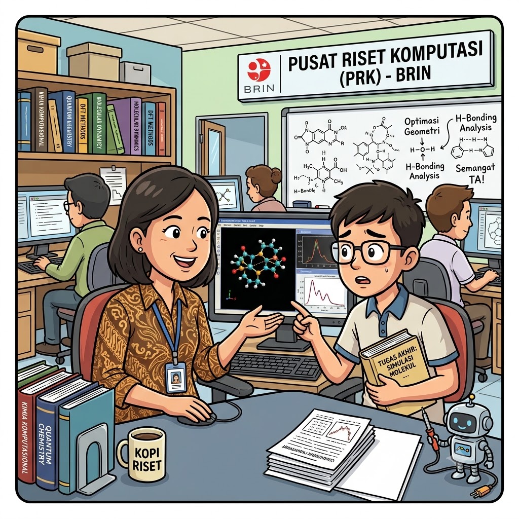Bimbingan Tugas Akhir Mahasiswa D4/S1/S2/S3 Kimia Komputasi