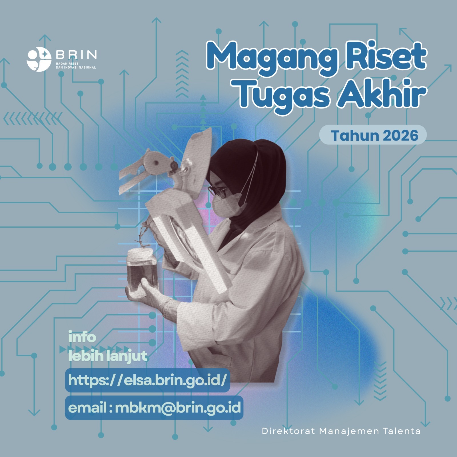 Magang Riset Tugas Akhir - S2 - Pengelolaan Sumberdaya Air Pertanian