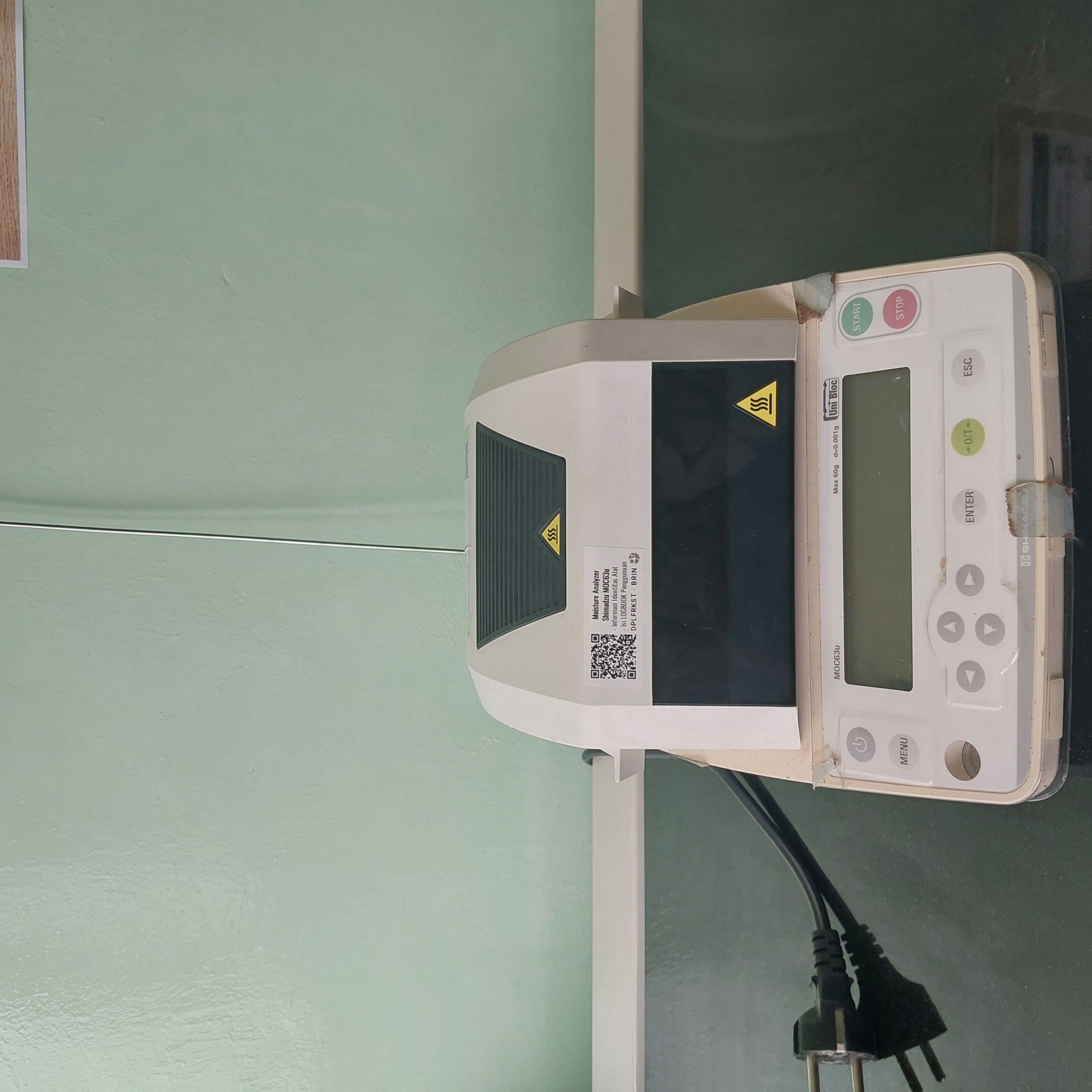 Penggunaan Moisture Analyzer