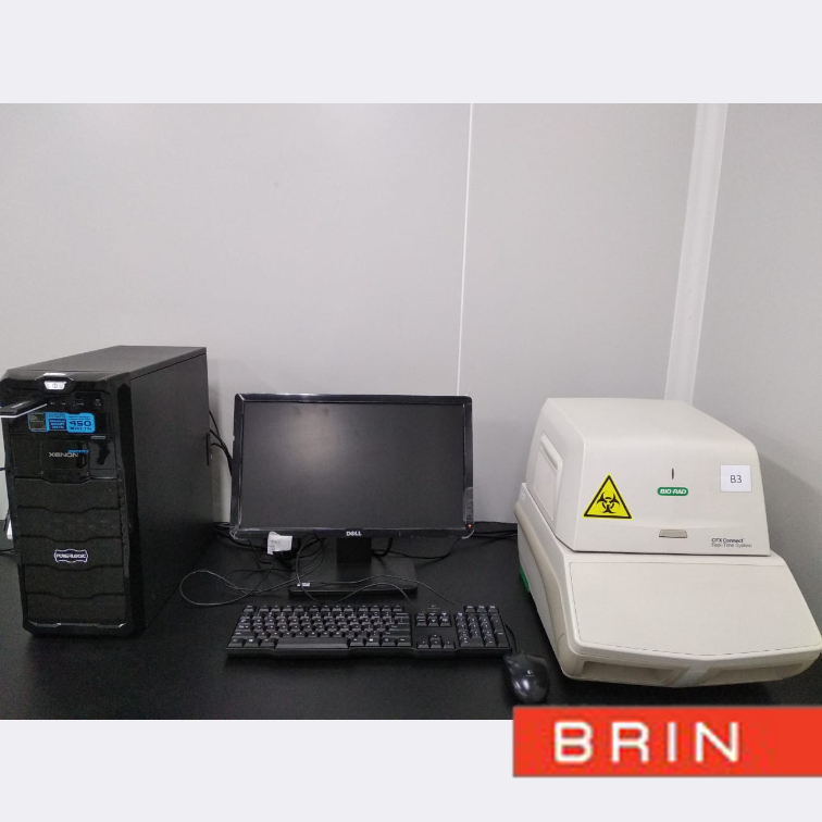 Penggunaan Real Time  PCR Gedung Genomik CFX Connect BIO-RAD