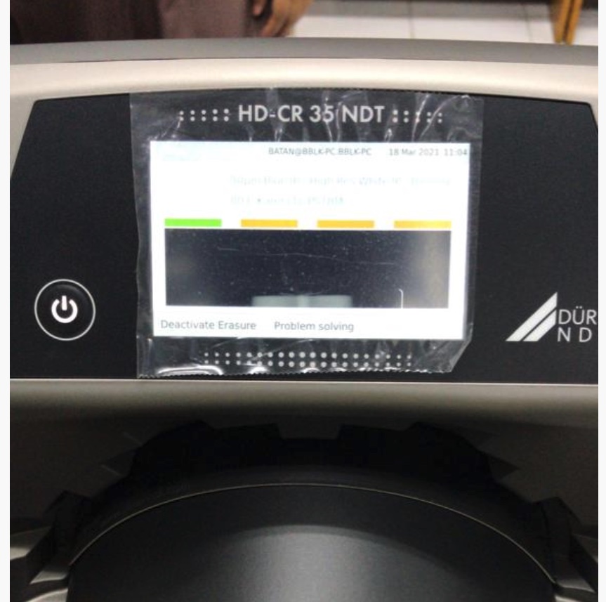 Radiografi digital (DR) Radiografi Komputasi (CR)