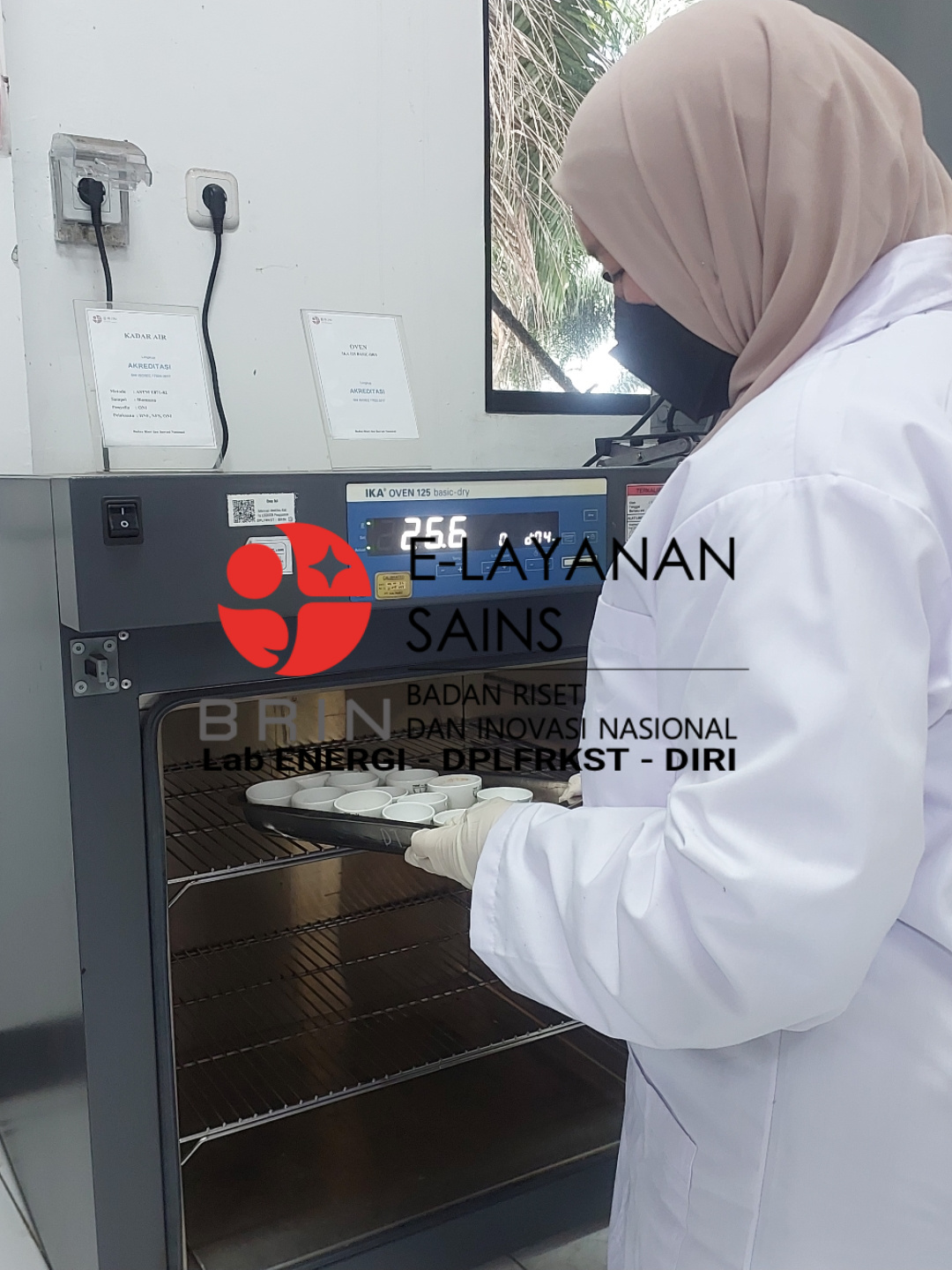 Kadar air biomassa (ASTM E871)