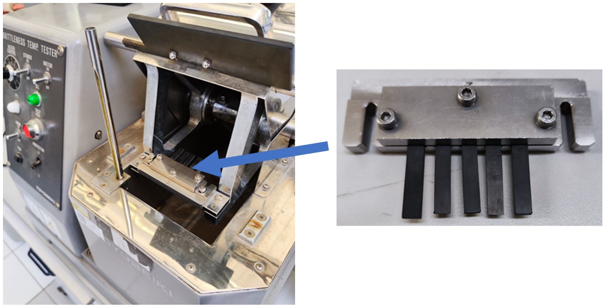 Polymer Brittleness Temperature Measurement Test