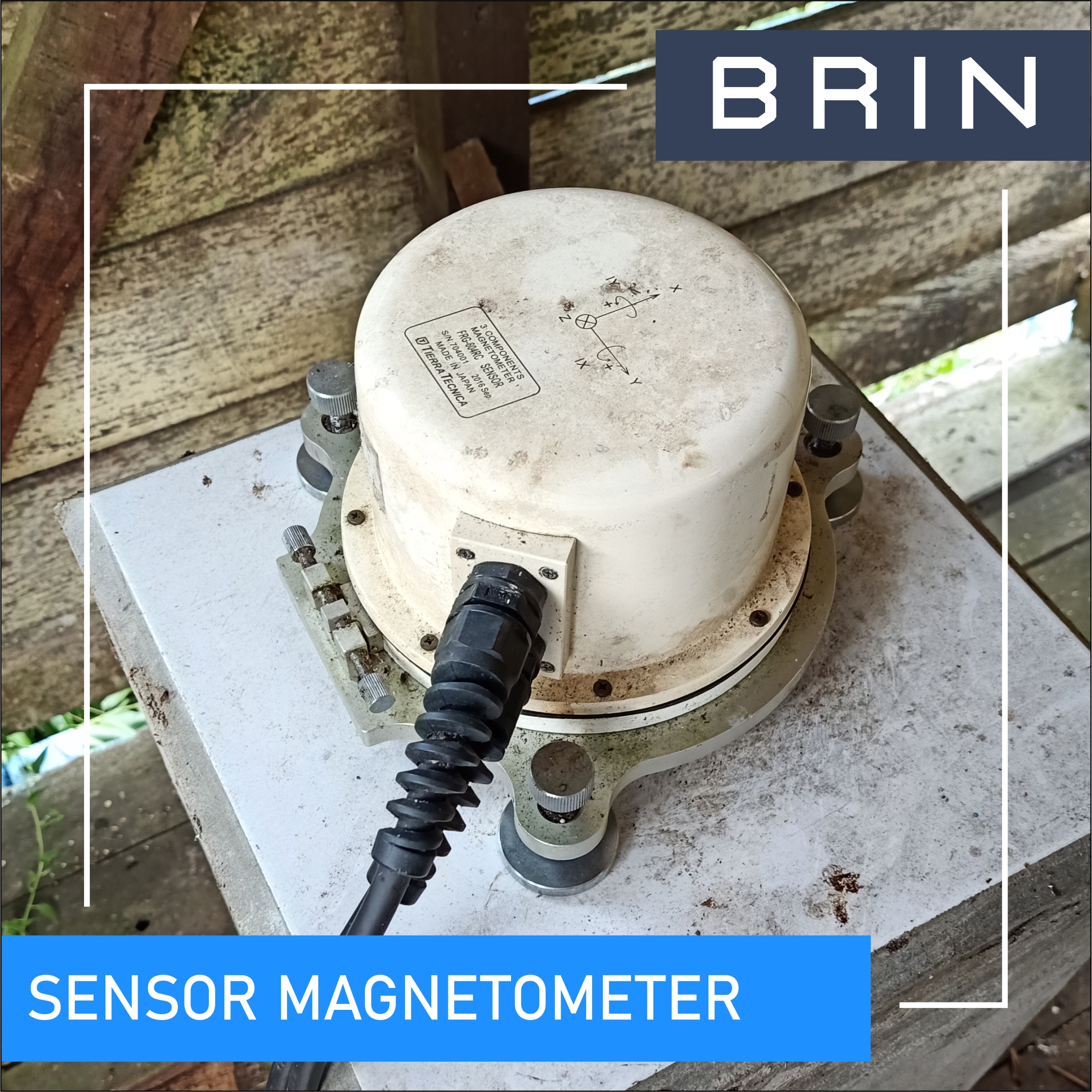 Layanan Data level 0 (Data RAW) Peralatan Magnetometer