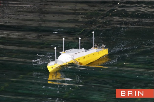 Pengujian Seakeeping model kapal dengan gelombang acak