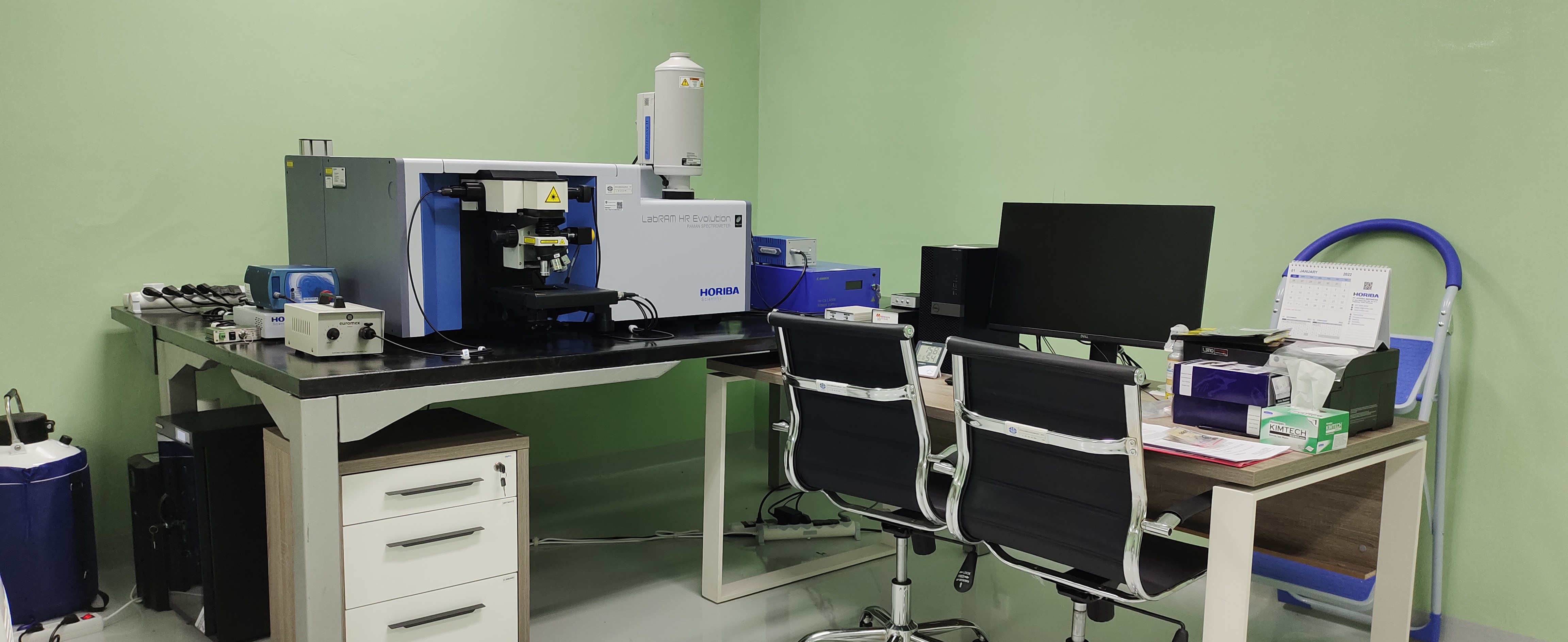 Analisis Micro Confocal Hyperspectral 3D Imaging Raman Spectrometer ILAB Cibinong
