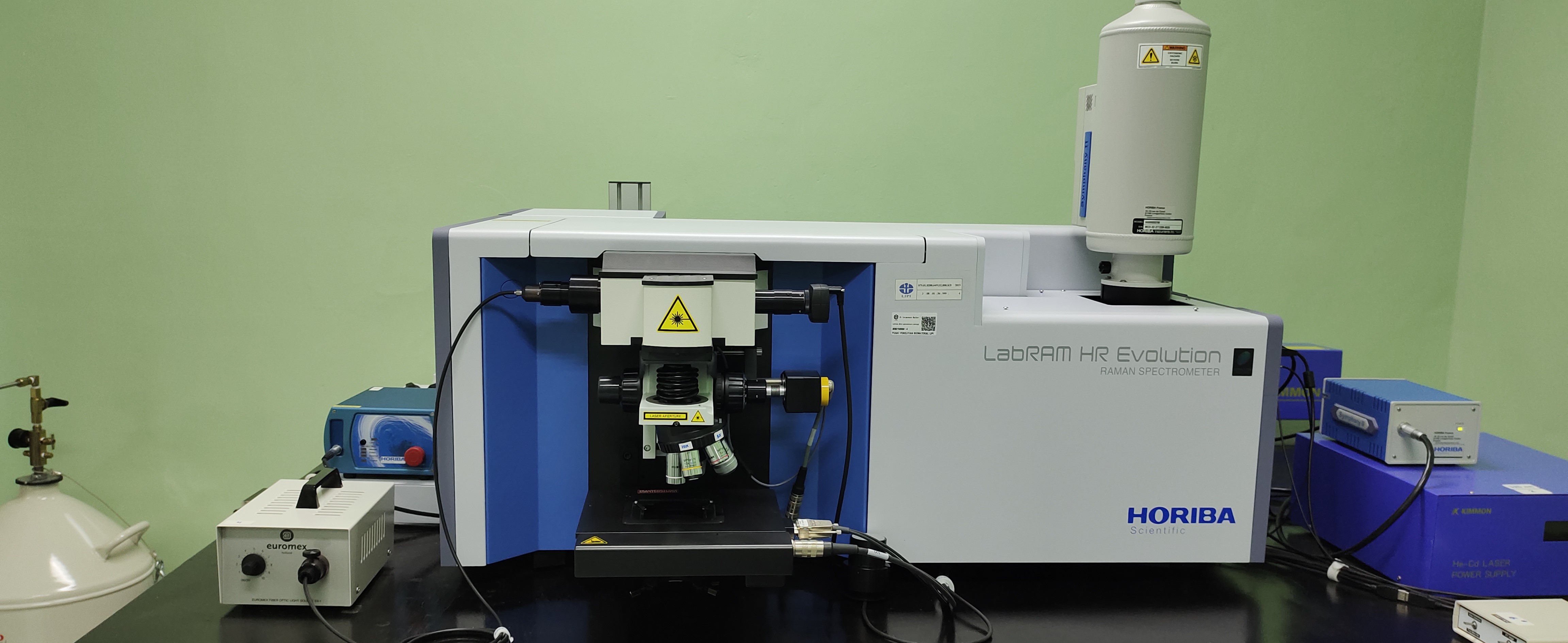 Analisis Micro Confocal Hyperspectral 3D Imaging Raman Spectrometer ILAB Cibinong