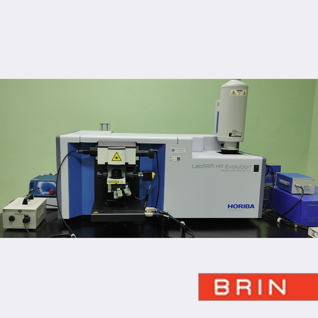 Analisis Micro Confocal Hyperspectral 3D Imaging Raman Spectrometer ILAB Cibinong
