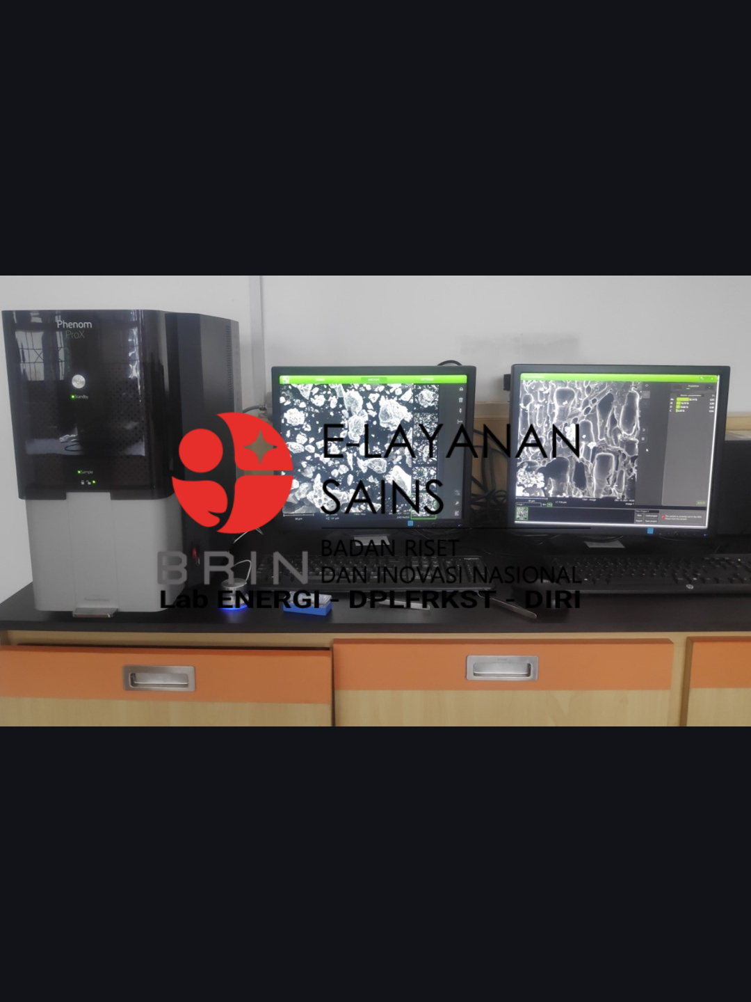 Jasa analisis Scanning Electron Microscope (SEM) dan Energy Dispersive Spectrometer (EDS) (Phenom Pro X)