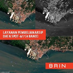 Pembelian Arsip Data Satelit Resolusi Tinggi SPOT 6/7 (4 Band)