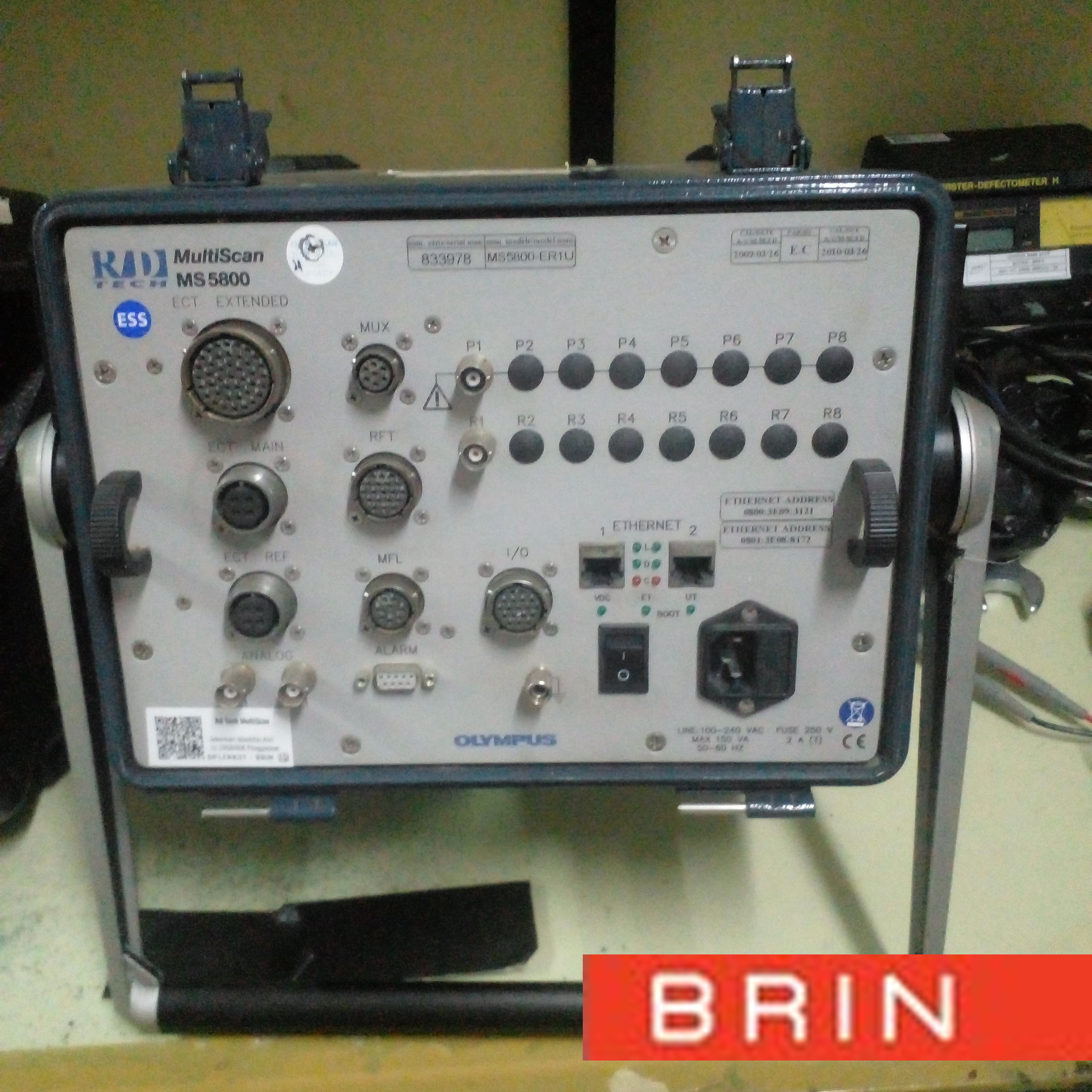 Eddy current tubing multiscan testing