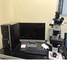 Pengujian Mikroskop Optik Olympus U-MSSPG tanpa preparasi