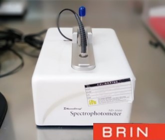 Penggunaan Spektrofotometer Nanodrop