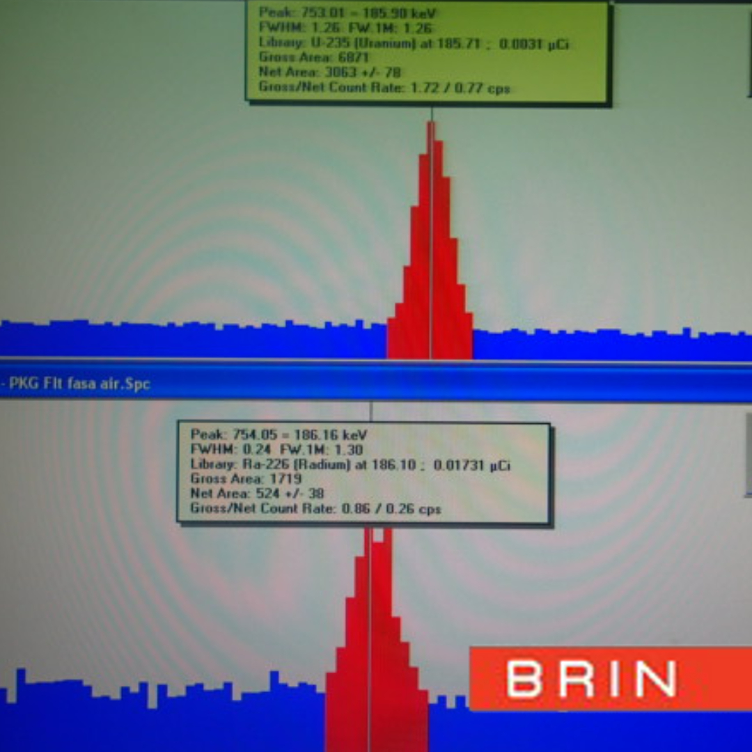 [MCA] Analisis Radionuklida dengan Spektrometer Gamma di Instalasi Pengelolaan Limbah Radioaktif