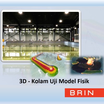 Paket Pengujian Model Fisik di Kolam Gelombang 3D