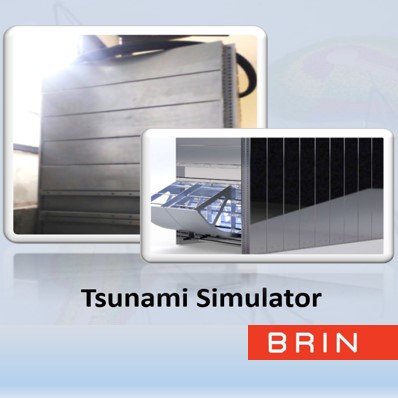 Paket Pengujian Model Fisik di Saluran Simulator Tsunami 2D