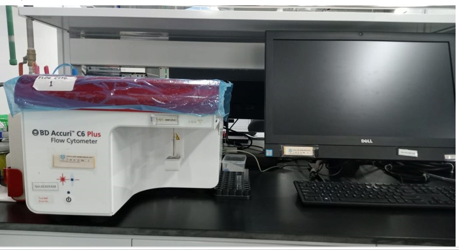 Identifikasi Flowcytometry Sel Tanaman (Tidak termasuk Kit CyStain PI Absolut P) - Gedung Genomik