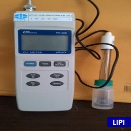 Karakterisasi lanjut pH dengan pH meter