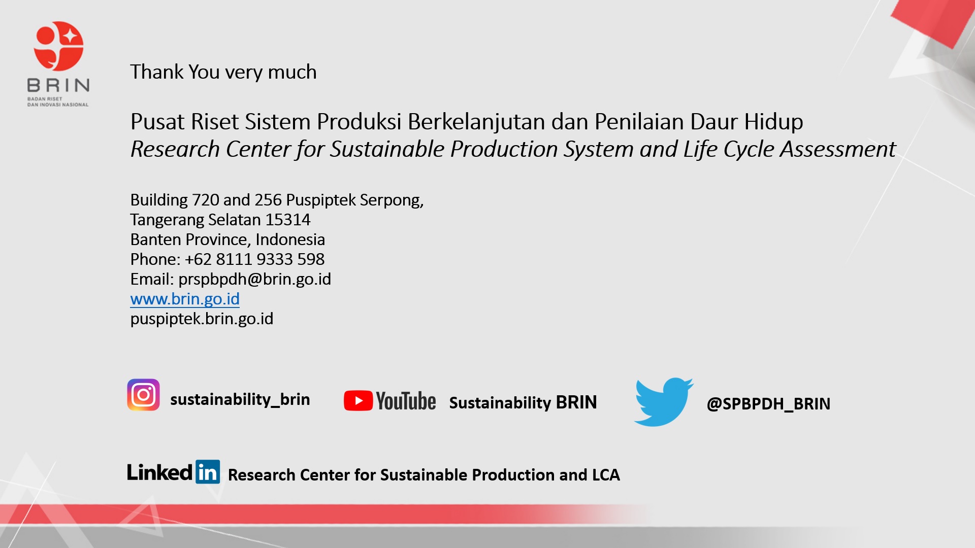 Magang/Praktik Kerja - Bioindustri Berkelanjutan dan Teknologi Hijau  - Puspiptek