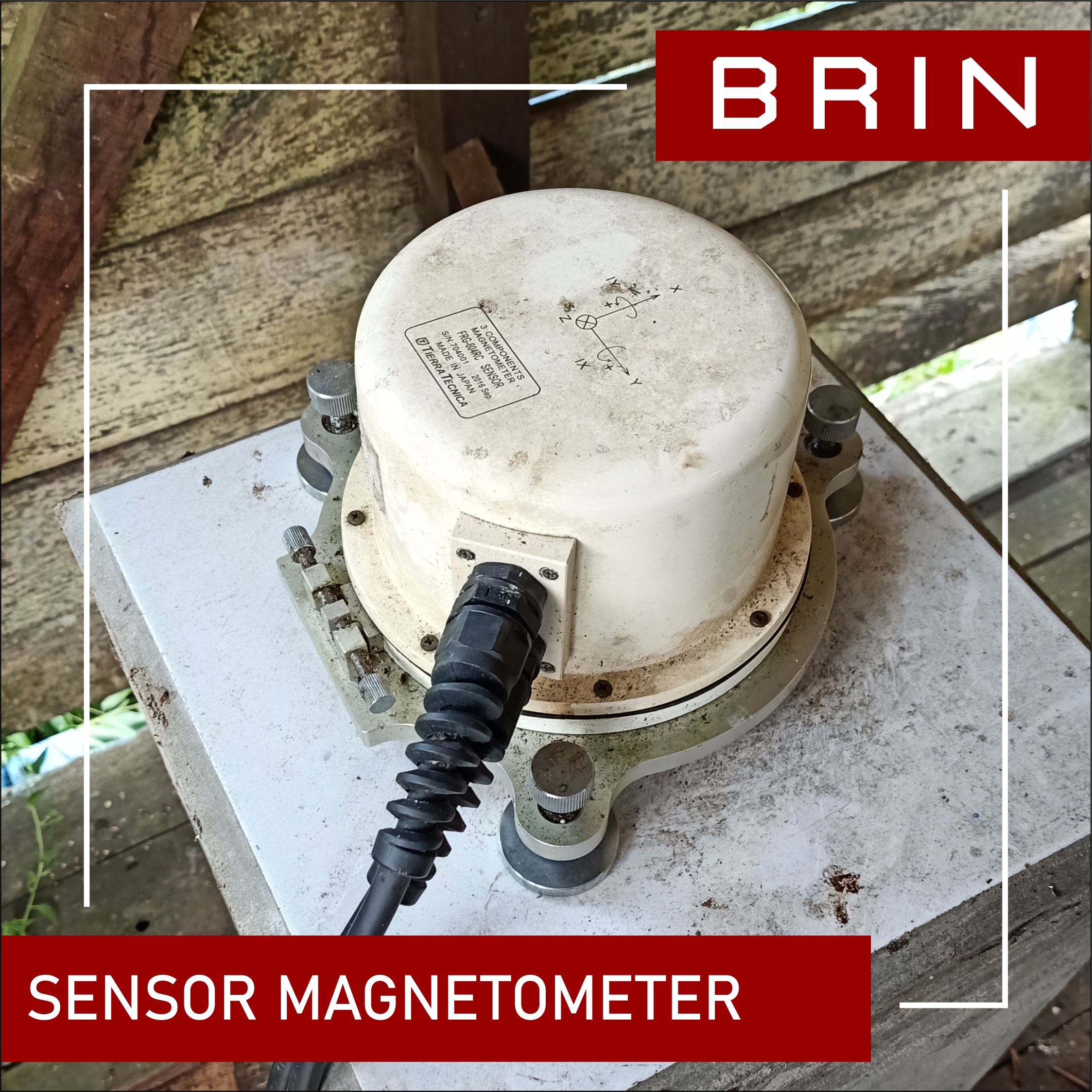Layanan Data level 0 (Data RAW) Peralatan Magnetometer
