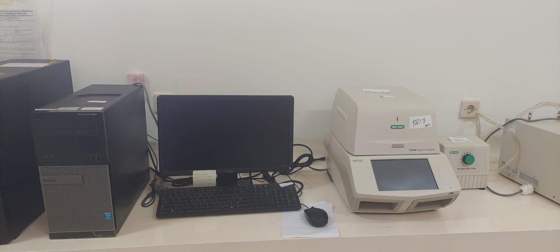 Pengujian Real Time  PCR CFX 96 BIO-RAD - Salatiga