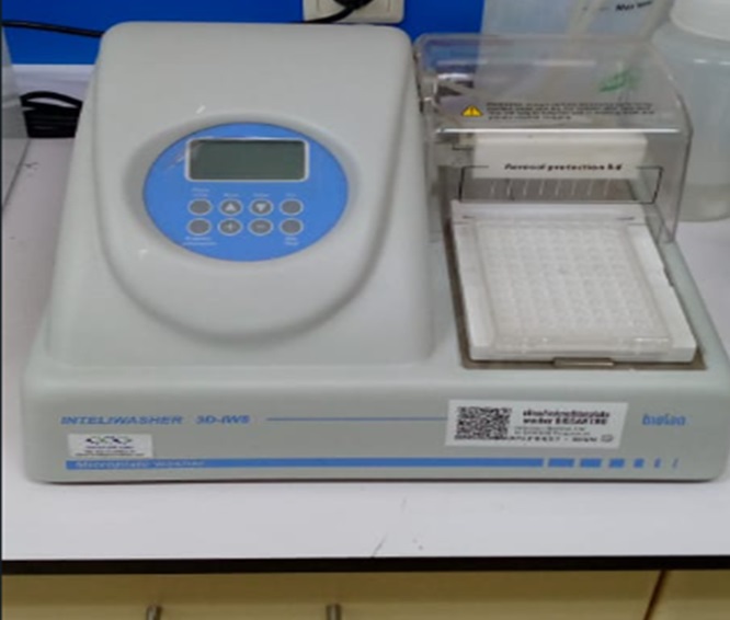 Penggunaan alat untuk pengukuran kadar antigen/antibodi dengan Enzyme Linked Immunosorbent Assay (ELISA) pada ternak (penyakit BVD, jembrana, SE, brucellosis, IBR dll)