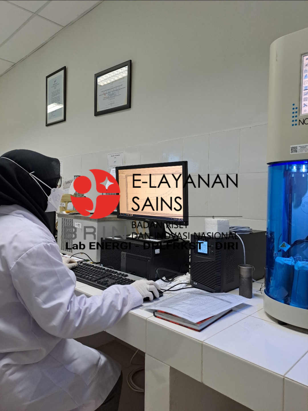 Uji Luas Permukaan Material (BET)