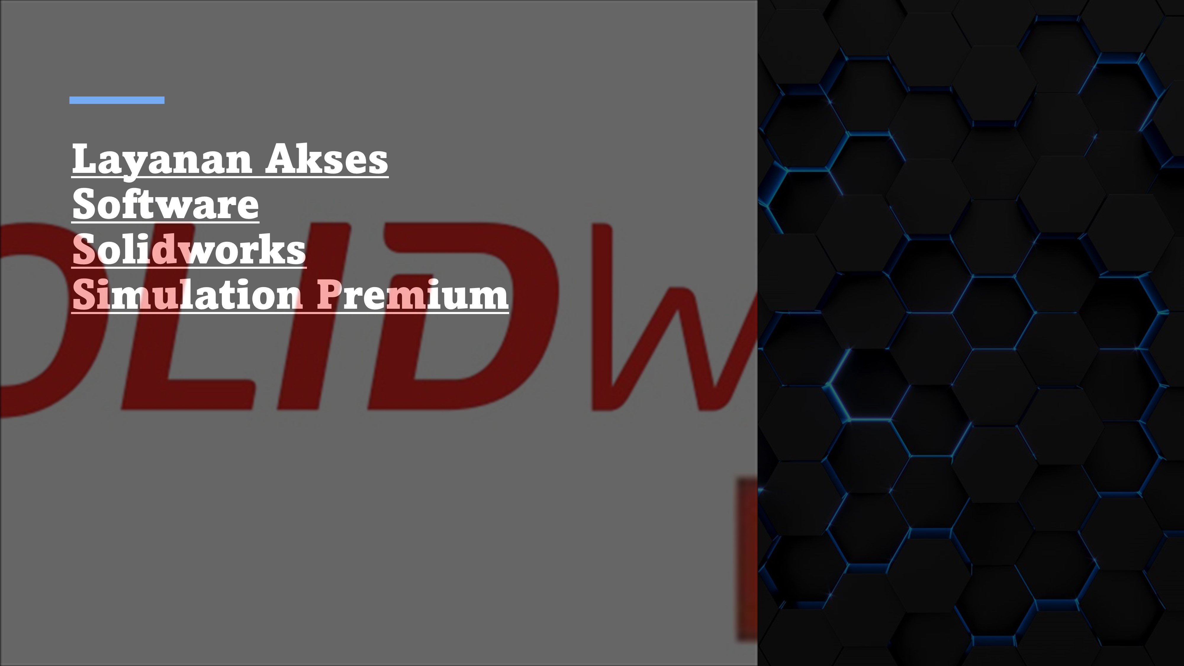 Layanan Akses Software Solidworks Simulation Premium