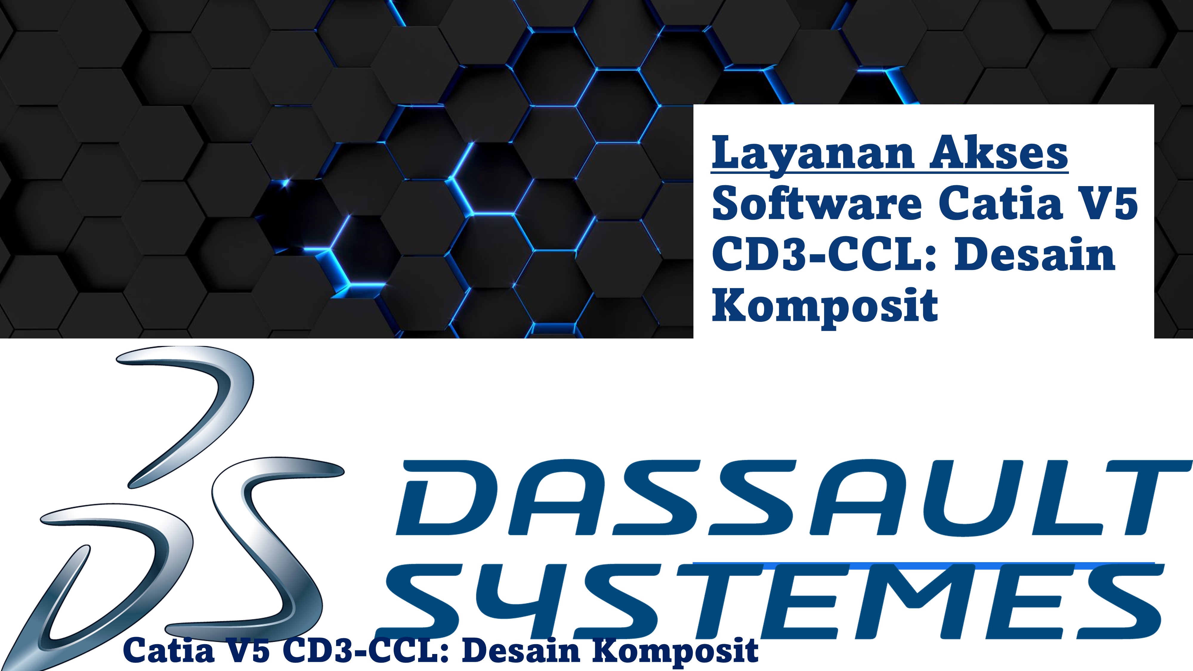Service for Accessing Catia V5 CD3-CCL: Desain Komposit Software