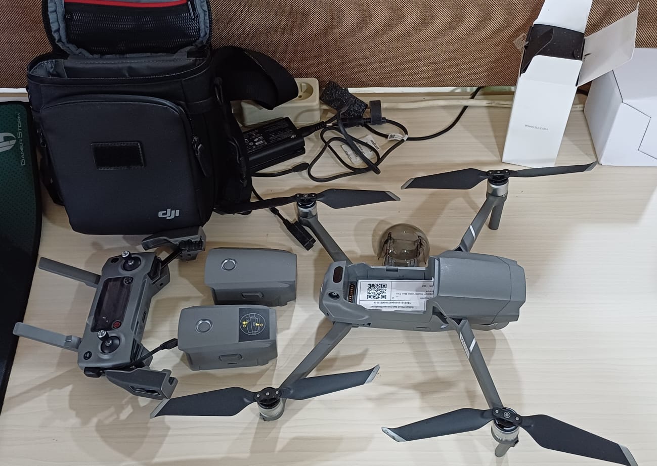Pemakaian pesawat drone mavic pro
