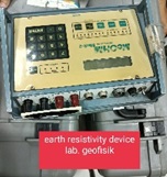 Pemakaian Alat Earth Resistivity Device
