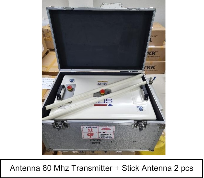 Use of 80 MHz Antenna 