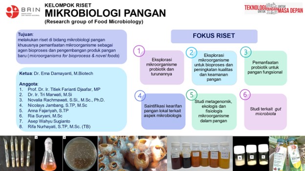 Praktek kerja/Riset - Mikrobiologi Pangan - Cibinong-Bogor (KST Soekarno)