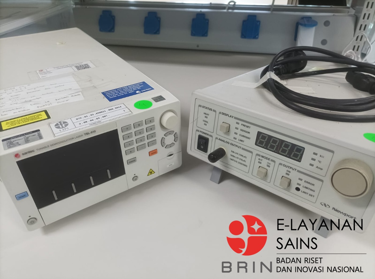 Rent of Tunable Semiconductor Laser SANTEC TSL-510 and Laser Diode Temperature Controller