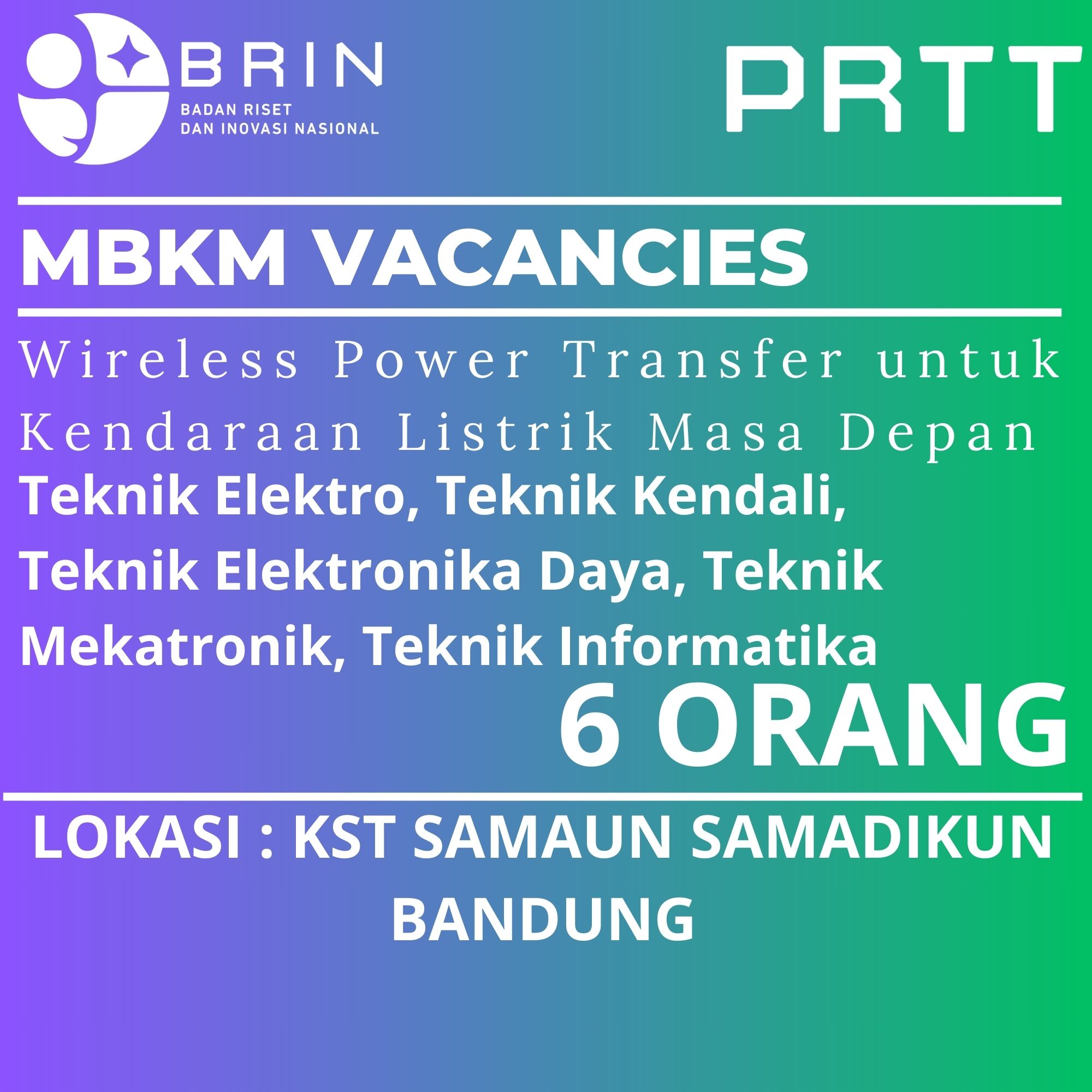 Riset - Wireless Power Transfer untuk Kendaraan Listrik Masa Depan - Kelompok Riset Teknologi Kendaraan Listrik - KST Samaun Samadikun Bandung