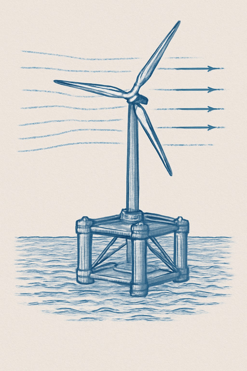 Riset - Analisis CFD Floating Offshore Wind Turbine | KST BJ Habibie SERPONG