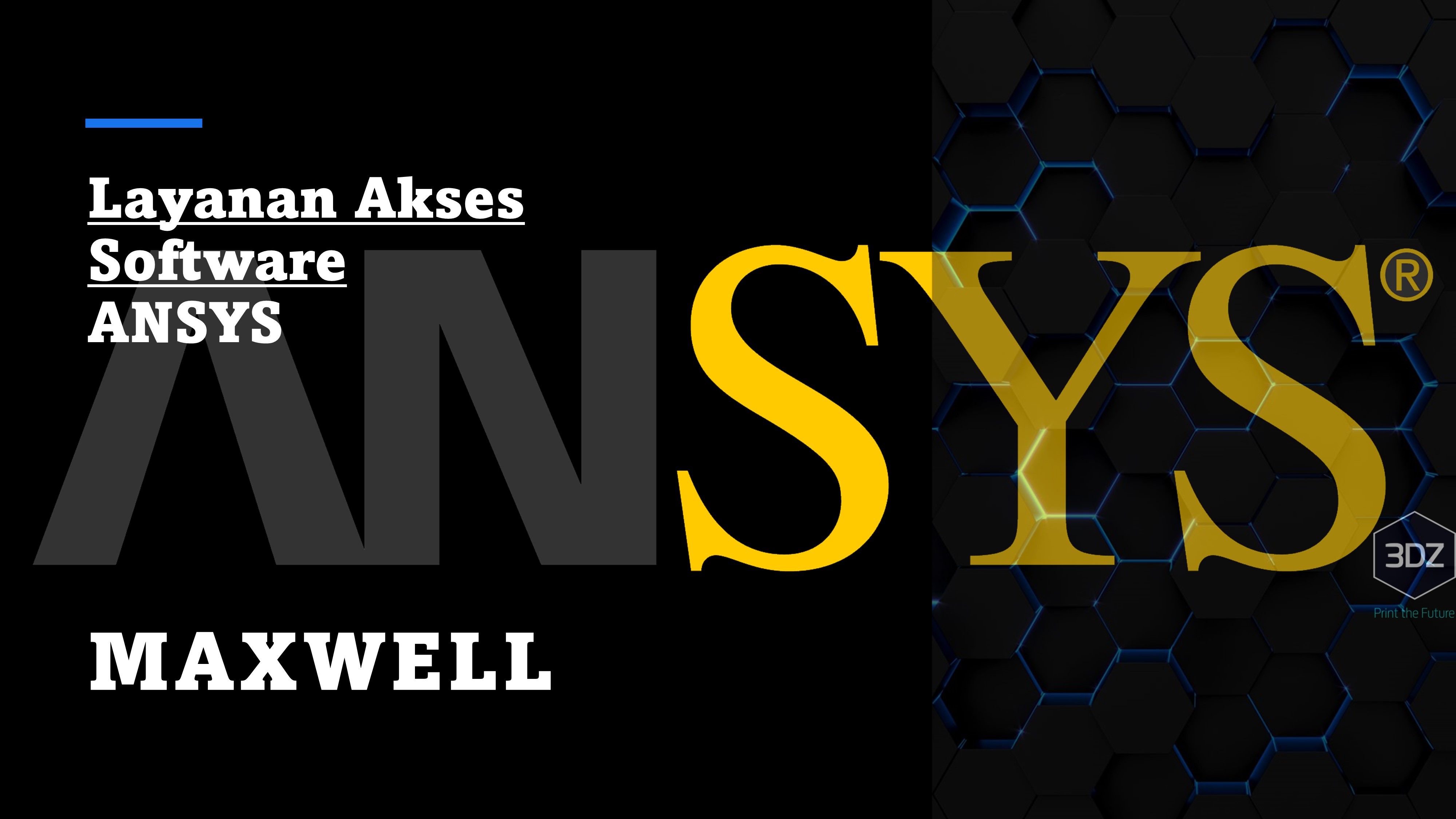 Layanan Akses Software Ansys Maxwell