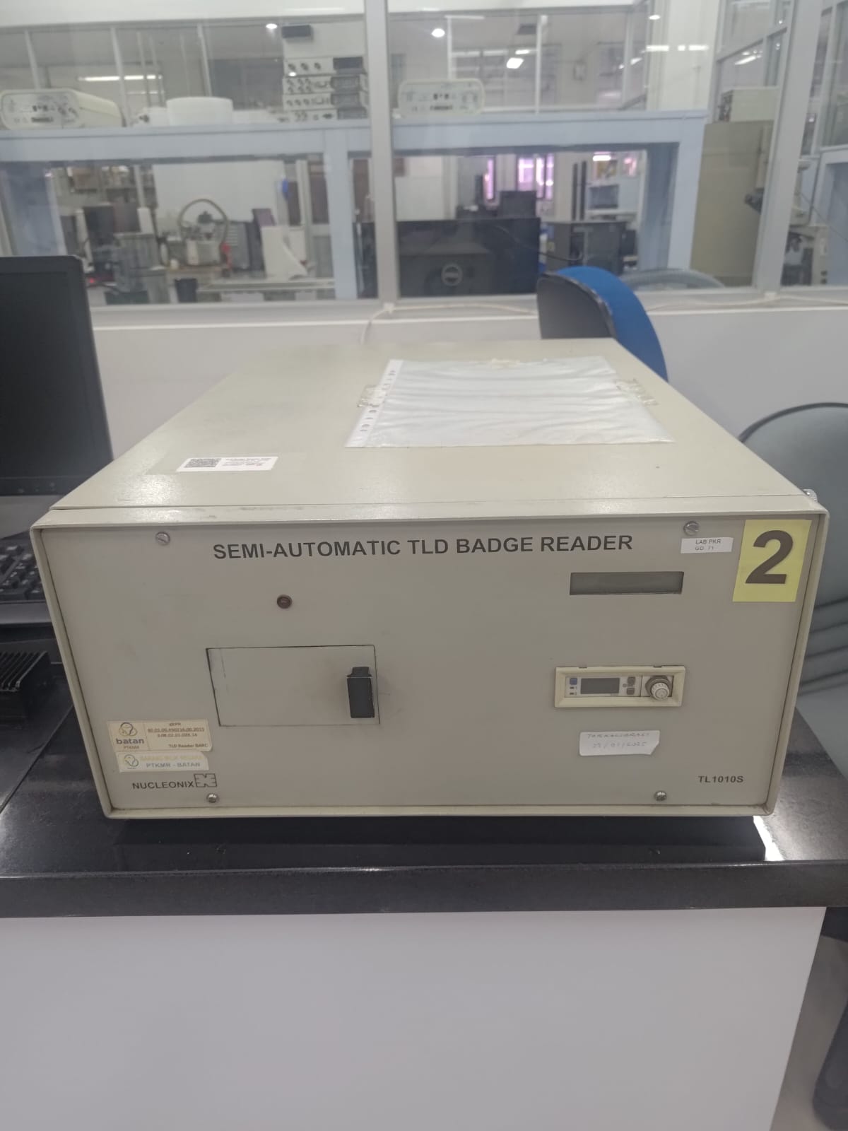 Jasa analisis/zero cek dosimeter perorangan (TLD BARC )